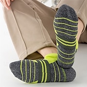 billiga herrstrumpor-Herr Multipack Socka Löparstrumpor Vardagliga strumpor Svart Vit Färg Färgblock Semester Sport &amp; Utomhus Dagligen Grundläggande Medium Vår Höst Mode Ledigt