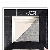 billiga Skärm för fönster och dörr-Garage Magnetisk Skärm Dörr Garage Dörr Skärm Magnetisk Stängning Glasfibergarage Skärm Dörrar för Bilgarage Dra Ner för Patio Veranda Fönster för att Hålla Borta Insekter