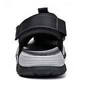 preiswerte Outdoor-Sandalen-Herrensandalen – weiße Outdoor-Wassersport-Sandalen mit verstellbaren Riemen und atmungsaktivem Mesh für Wander-, Strand- und Sommerabenteuer