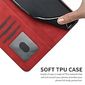 economico Cover per iPhone-Custodia a portafoglio per iPhone 16, 15, 14, 13, 12, 11 Pro Max con chiusura magnetica, cordino, cinturino da polso, scomparti per carte, cover antiurto in pelle PU e TPU.