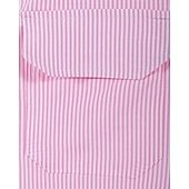 preiswerte Herrenhemd zum Knöpfen-Herren Hemd Sommerhemd Freizeithemd Strandhemd Knopfhemd Rosa Wein Blau Grün Dunkel Blau Kurzarm Streifen Revers Urlaub Hawaiianisch Fronttasche Bekleidung Baumwollmischung Mode Lässig Bequem