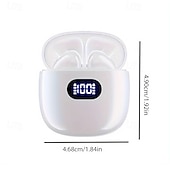 abordables Auriculares TWS-Auriculares inalámbricos Bluetooth x83 TWS con pantalla LED, cancelación de ruido, control táctil, batería de larga duración, auriculares deportivos intraaurales estéreo de alta fidelidad.