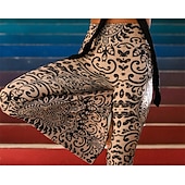 abordables Fondos-Retro Antiguo Boho Años 70 Los pantalones de campana leggings acampanados Disco Alta cintura Psicodélico Mujer Víspera de Todos los Santos Carnaval Vacaciones Festival de Música Festival Adulto
