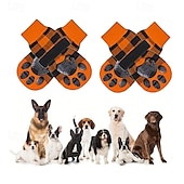 preiswerte Stiefel &amp; Pfotenschutz-Anti-Rutsch-Hundesocken, um das Lecken der Pfoten zu verhindern. Hundeschuhe für heiße Straßen. Hundestiefel für kleine, mittelgroße und große ältere Hunde. Traktionskontrollstiefel. &amp;Pfotenschutz für
