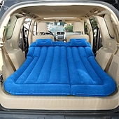 abordables Fundas de asiento para coche-Colchón de aire para coche, colchón de aire multifuncional, para viajes al aire libre, camping, para Land Rover 5, con dos almohadas y bomba de aire.