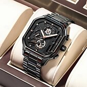 baratos Relógios Quartz-992 novo relógio masculino multifuncional à prova d&#039;água com luz noturna e esportes ao ar livre relógio de quartzo masculino