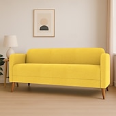 preiswerte Sofabezug-Sofabezug passend für Linanäs-Sofa, einfarbig, gesteppte Polyester-Schonbezüge