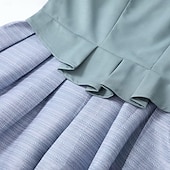 abordables Mujeres-Cerveza Oktoberfest Oktoberfest Vestidos Falda acampanada Trachtenkleader Oktoberfest / Cerveza bávaro Viena prados Mujer Carnaval Fiesta Festival de Cerveza Paño de estilo tradicional Vestido