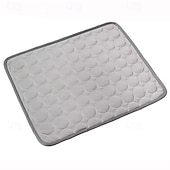 billige Kjølematte-kjølematte for hunder - øyeblikkelig kjølende kjæledyrseng for hunder &amp;katter giftfri &amp;Maskinvaskbar sklisikker kjølig matte med bunn for innendørs bruk &amp;reisebruk
