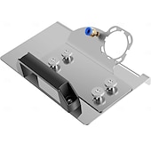 baratos acessórios de perfuração-Suporte para rebarbadora angular para corte de azulejos com chanfro de 45, suporte para rebarbadora angular com chave de fenda, ferramenta de chanfradura de azulejos de aço inoxidável para rebarbadora