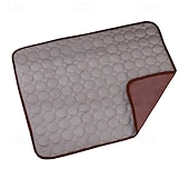 abordables Tapis de Refroidissement-Tapis rafraîchissant pour chien - lit rafraîchissant instantané pour chien &amp;chats non toxiques &amp;tapis rafraîchissant antidérapant lavable en machine pour l&#039;intérieur &amp;utilisation en voyage