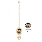 baratos Formatura-Pingente de borla de formatura personalizado com foto e asa de anjo, presente de formatura personalizado, pingente de boné de formatura dourado com foto personalizada, lembrança escolar estética para