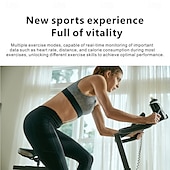 abordables Bracelets connectés-Montre connectée S6Mini pour femmes, écran AMOLED 1,32&quot;, moniteur d&#039;activité, appels Bluetooth, suivi du sommeil, déverrouillage NFC, rappel des règles, modes sport, étanchéité IP67, compatible Android et iOS.