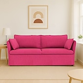 cheap Sofa Cover-Sofa Cover Suitable For BACKSÄLEN Sofa Solid Color Quilted Slipcovers