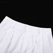 cheap Sets-Women&#039;s Active Fashion Blouse Pants Sets Sleeveless V Neck Solid Color Dubbele Rij Knopen Daily Casual Daily Black White Pink Summer Regular Fit