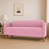 preiswerte Sofabezug-Sofabezug passend für Linanäs-Sofa, einfarbig, gesteppte Polyester-Schonbezüge