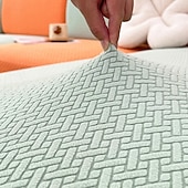 baratos Cobertura de Sofa-Capa de almofada de sofá jacquard grossa, protetor de móveis, capas de sofá para sofás, antipoeira, capa de assento removível, capa para crianças e animais de estimação