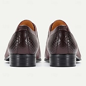 baratos Sapatos Sociais Clássicos-sapatos masculinos premium de couro de crocodilo bordô com cadarço e detalhes refinados para eventos black-tie e festas noturnas