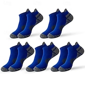 billiga herrstrumpor-Herr Multipack Socka Löparstrumpor Vardagliga strumpor Svart Vit Färg Färgblock Semester Sport &amp; Utomhus Dagligen Grundläggande Medium Vår Höst Mode Ledigt