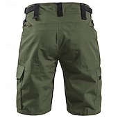 preiswerte Klassiker-Herren Taktische Shorts Cargo-Shorts Shorts mit Camouflage-Muster Shorts Wander-Shorts Reißverschlusstasche Mehrere Taschen Einfach Tarnung Komfort tragbar Knielang Outdoor Sport Täglich Mode Lässig
