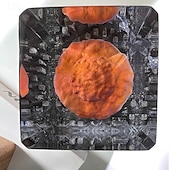 ieftine Lumini decorative-Lampă de noapte 3D în formă de nor de ciupercă, experimentează puterea unei explozii nucleare