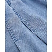 economico Pantaloni e gonne-Bambini Ragazze Pantaloncini Tinta unica Streetwear Nodo da legare Scuola Dai 4 anni in su Estate Azzurro