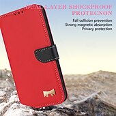 Недорогие Чехлы для iPhone-телефон Кейс для Назначение iPhone i16 15 14 Pro Max Plus 16e 13 12 11 Pro Max Кошелек для карт Откидная крышка с ремешком на запястье Защита от удара ПК Кожа PU