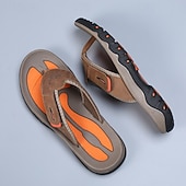 levne Sandály na dovolenou-Pánské outdoorové žabky s T-strap páskem a polstrovanou podrážkou, odolný vzor, sportovní vzhled pro dospělé, vhodné pro plážové aktivity, turistiku, použití u bazénu, letní dovolenou