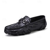halpa Miesten lenkkarit-Miesten tummanruskeat loaferit solkikoristeilla – muodikkaat slip-on-kengät toimistolle, arkeen ja iltaan