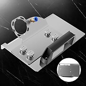 baratos acessórios de perfuração-Suporte para rebarbadora angular para corte de azulejos com chanfro de 45, suporte para rebarbadora angular com chave de fenda, ferramenta de chanfradura de azulejos de aço inoxidável para rebarbadora