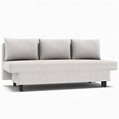 cheap Sofa Cover-Sofa Cover Suitable For ÄLVDALEN Sofa Solid Color Quilted Velvet Slipcovers