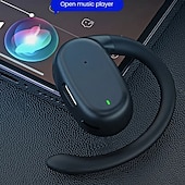 abordables Écouteurs Bluetooth sans fil-Écouteurs TWS YJ76 avec crochet Bluetooth 5.2 – Design ouvert HiFi stéréo micro antibruit longue autonomie étanche pour le travail le voyage et le jeu