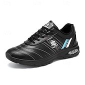 preiswerte Sneaker für Herren-weiße Sport-Sneaker für Herren mit rotem Akzent und leichtem Design – sportlich, stylisch, ideal für Freizeit und Sport