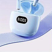 abordables Auriculares TWS-Auriculares inalámbricos Bluetooth x83 TWS con pantalla LED, cancelación de ruido, control táctil, batería de larga duración, auriculares deportivos intraaurales estéreo de alta fidelidad.