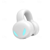 お買い得  ワイヤレスヘッドホン-オープンイヤーワイヤレスBluetoothヘッドセット – イヤークリップデザイン、軽量で快適なフィット感、Bluetooth 5.3 ドライビング、スポーツ、日常使用に最適
