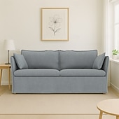 baratos Cobertura de Sofa-capa de sofá adequada para sofá backsälen capas acolchoadas de cor sólida