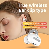 זול אוזניות אלחוטיות אמיתיות TWS-אוזניות Bluetooth 5.0 עם אוזן פתוחה – אוזניות TWS אלחוטיות עם מיקרופון קלות מאוד חסינות מים לספורט שהות נמוכה למשחקים תואם iOS/Android