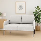 baratos Cobertura de Sofa-capa de sofá adequada para capas acolchoadas de cor sólida do sofá glostad