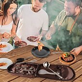 economico Attrezzatura da Campeggio-Borsa portautensili da campeggio per viaggi all&#039;aperto, comoda borsa portautensili da campeggio portatile, borsa da viaggio per coltelli