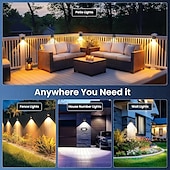 abordables Appliques d&#039;extérieur-1 pièce 5 W Lumières solaires LED Alimenté par énergie solaire Blanc Chaud Blanc Froid RGB 5 V 1 Perles LED