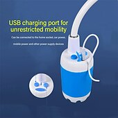 cheap Camping Equipment-Portable Shower for Camping Rechargeable Electric Shower Pump Outdoor Camp Shower for Hiking Traveling