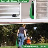 abordables Actividad al Aire Libre-Columpio de árbol para niños, columpio de cuerda, columpio para interiores y exteriores, columpio de árbol para patio, columpio para puerta (verde)