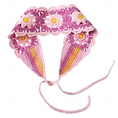 economico Accessori per acconciature-Bandane per capelli hippie, fasce per capelli da donna, fasce boho, fasce per capelli in maglia, fascia floreale per ragazze