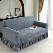 economico Copridivano-Copridivano Floreale Jacquard Jacquard Copriletto