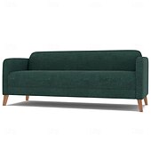 preiswerte Sofabezug-Sofabezug passend für Linanäs-Sofa, einfarbig, gesteppte Polyester-Schonbezüge