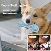 お買い得  犬用おもちゃ-ボール型 噛む用おもちゃ ボール投げ インタラクティブトイ きしむおもちゃ ととも​​に 耐用的 ペット運動 解放圧力 歯が生えるロープのおもちゃ 歯が生えるおもちゃ のために 犬用 屋内 屋外 ペットプレイ