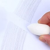 levne Úložiště a organizování-Guma na česnek s úložným boxem, realistický design z PVC bílé gumy do školy a kanceláře, odolná, ideální pro studenty a učitele