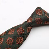 billiga Slipsar och flugor-Herr Slipsar Mode Affär Jacquard Mönster Mönster Bröllopsfest Dagliga kläder