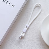 baratos Cordões de telefone e pulseiras-alça de pulso para celular com clipe removível – cordão curto e fofo para capa de celular