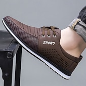 cheap Casual Sneakers-Men's Navy Blue Mesh Sports Shoes with Breathable Upper - Lightweight, Flexible Footwear for Running, Gym and Active Lifestyles